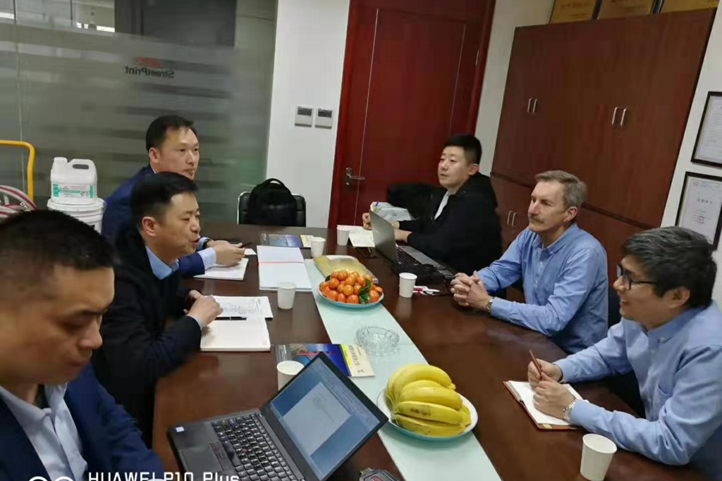 美國(guó)CHEMCO SYSTEMS董事長(zhǎng)到訪萬(wàn)里交科達(dá)成合作意向